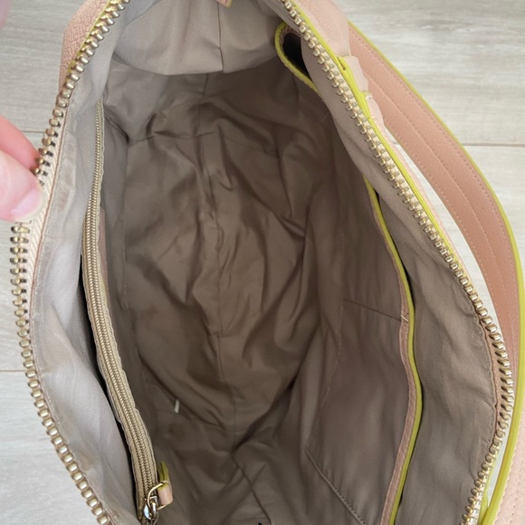 Cole Haan - Peach coloured with bright yellow trim - Used condition - Picture 13 of 16